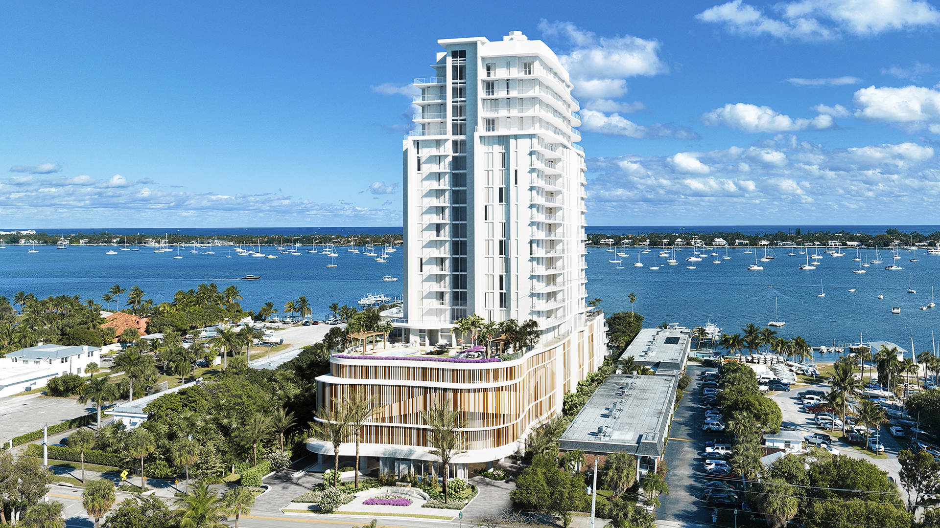 Alba Palm Beach, A&P Air Conditioning HVAC and mechanical project in West Palm Beach