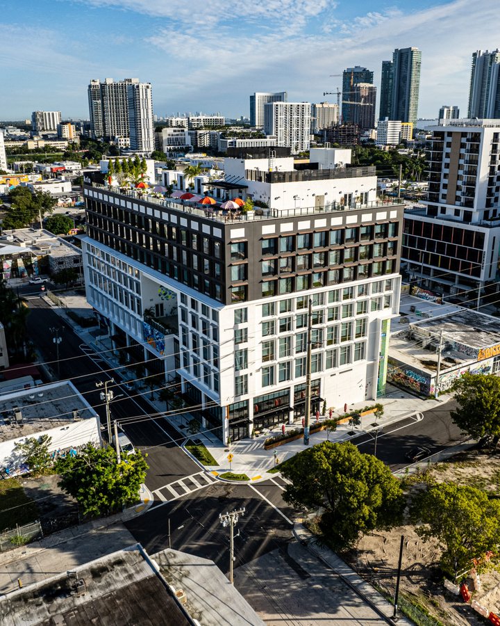 A&P mechanical installation at Arlo Wynwood hotel in Miami