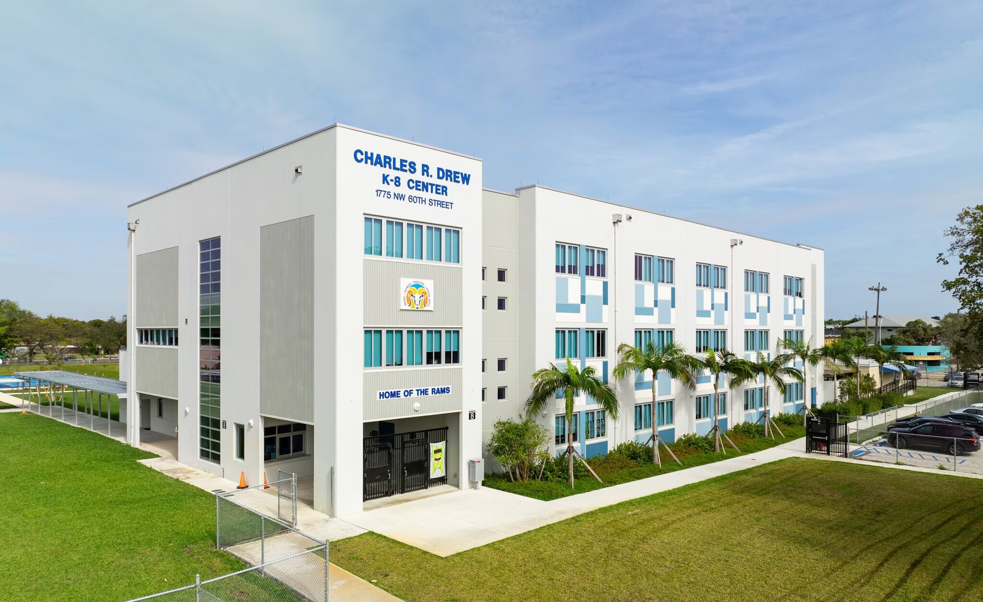 Charles R. Drew K-8 Center, A&P Air Conditioning HVAC and mechanical project in Miami