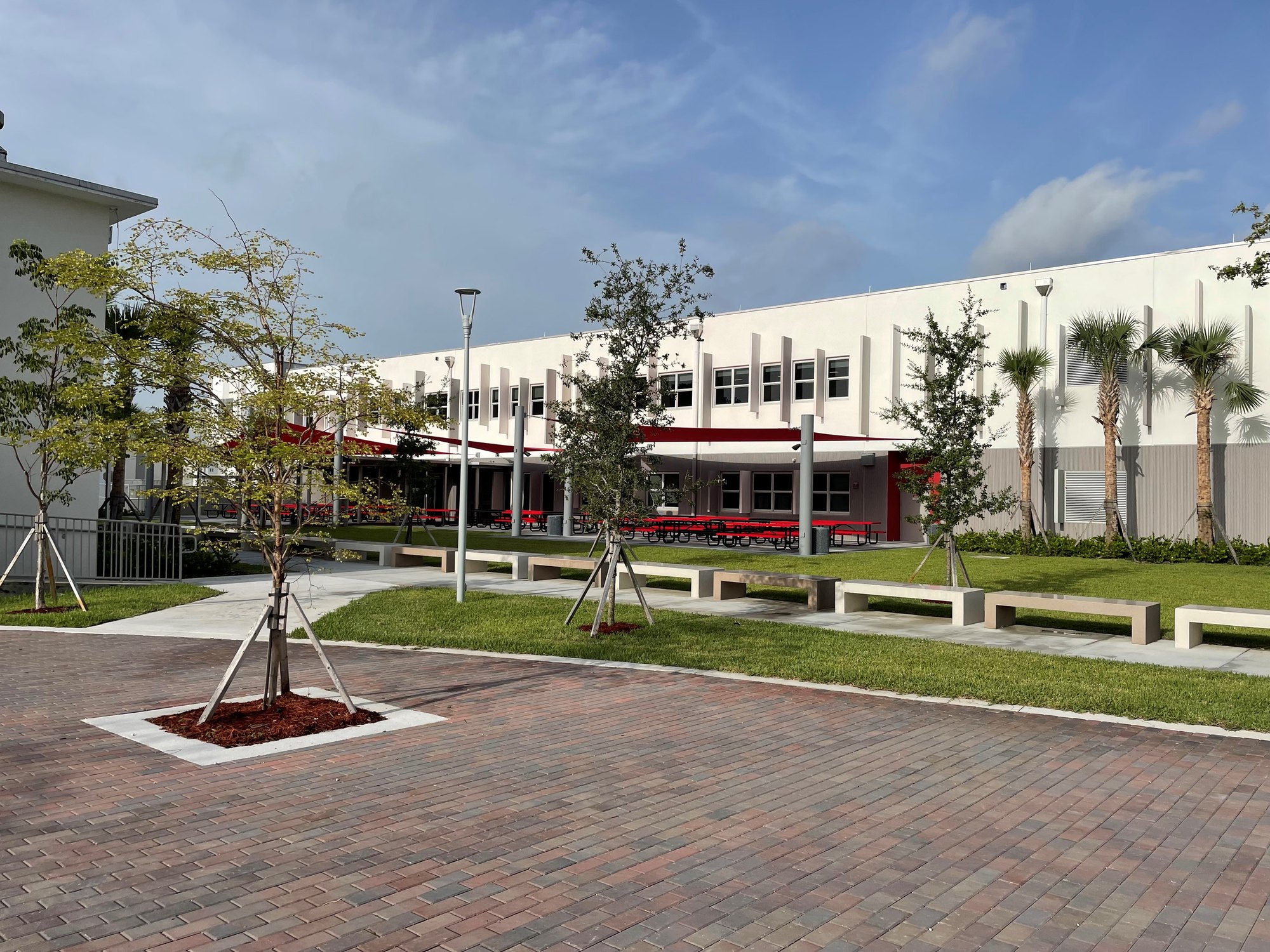 Coral Gables Senior High School, A&P Air Conditioning HVAC and mechanical project in Coral Gables