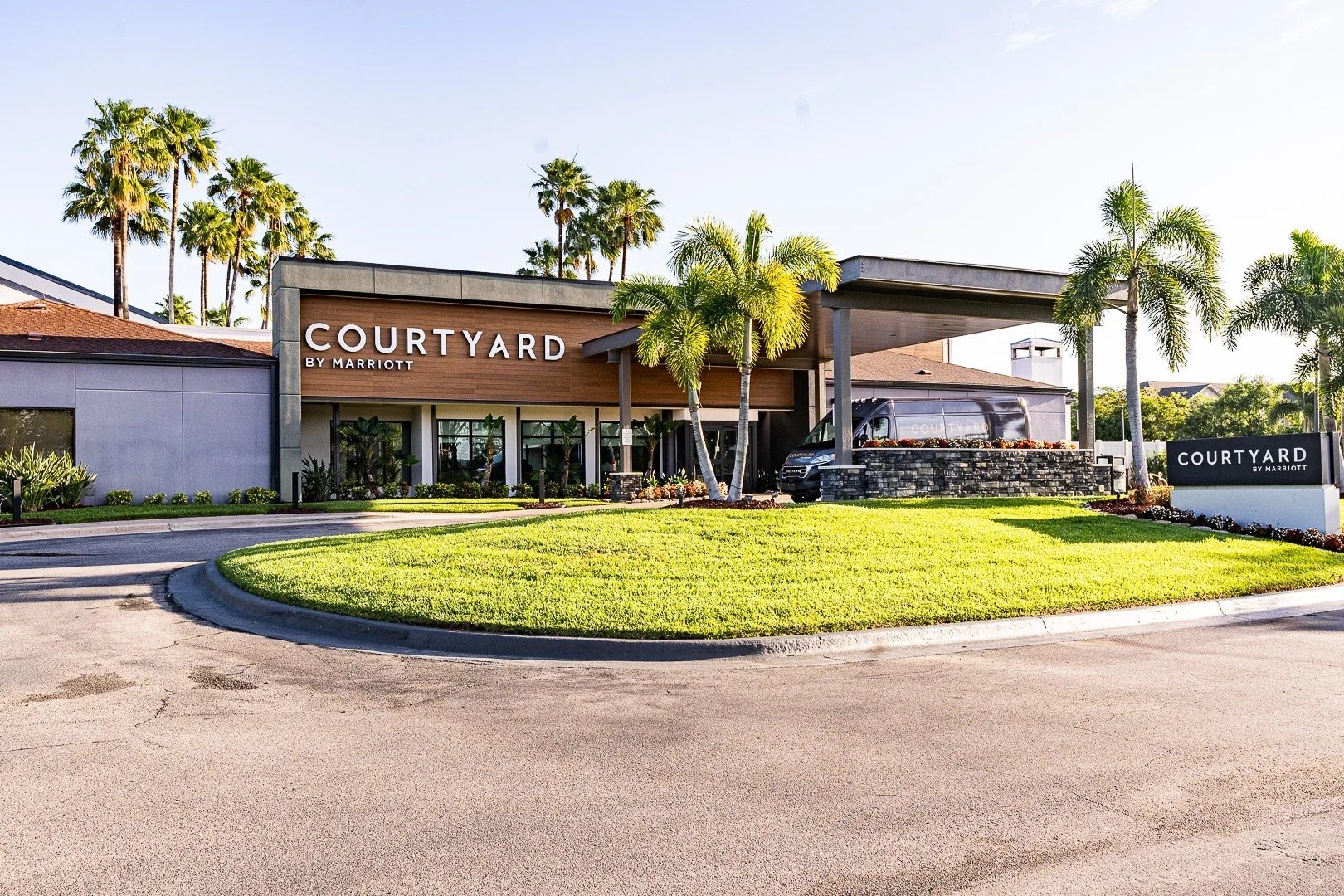 Courtyard by Marriott Clearwater Beach, A&P Air Conditioning HVAC and mechanical project in Clearwater Beach