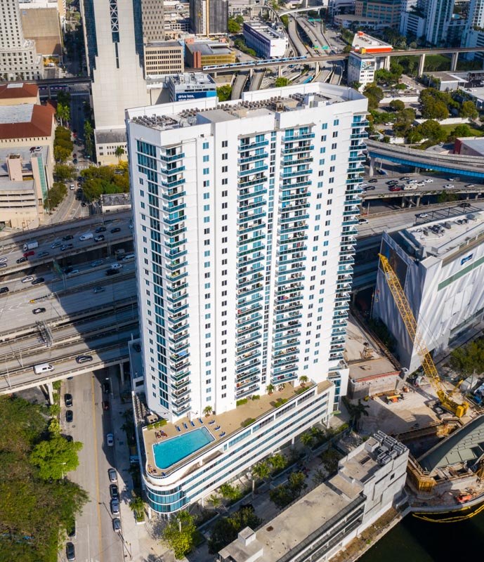 Downtown 1st, A&P Air Conditioning HVAC and mechanical project in Miami