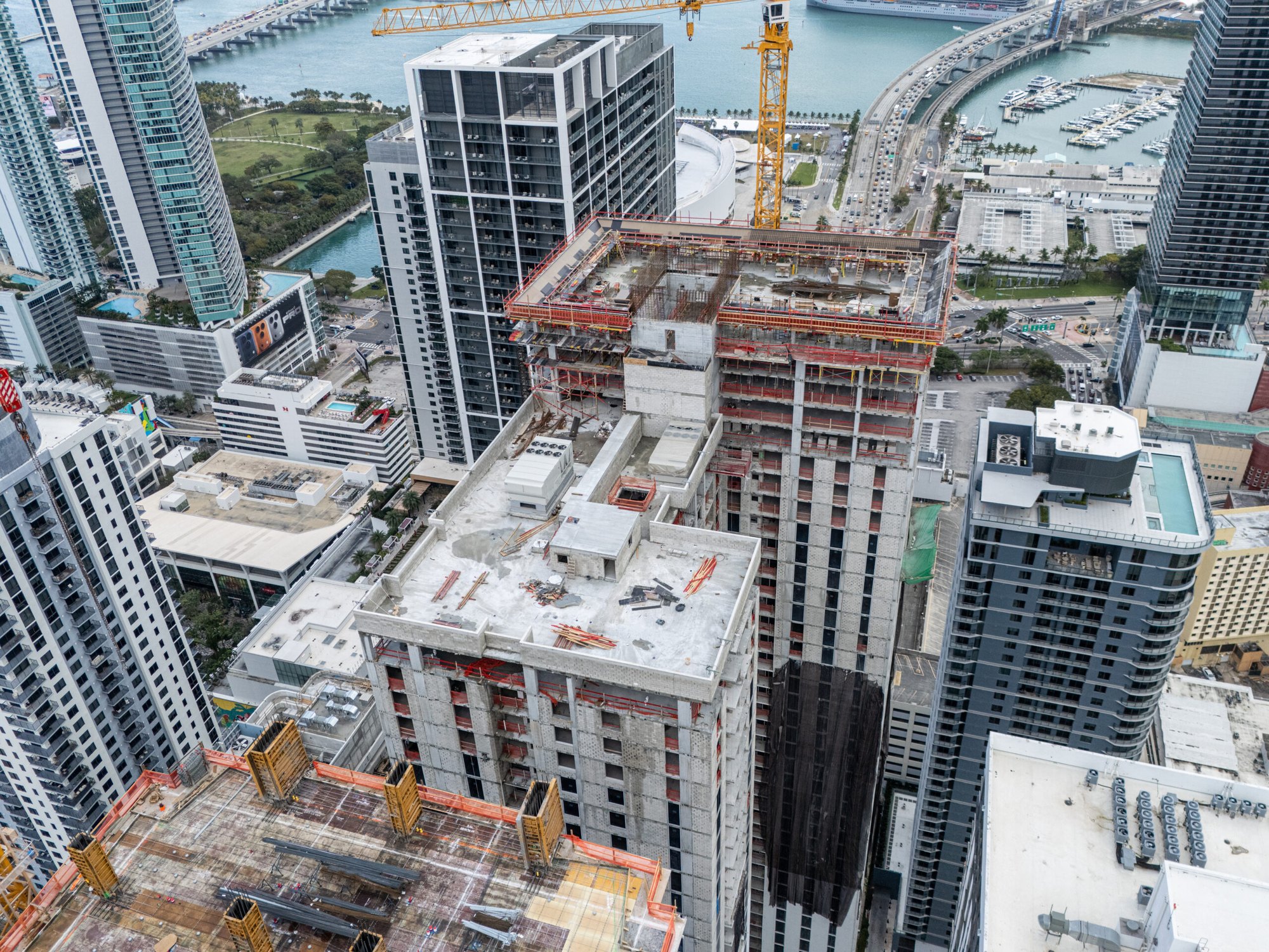 Downtown 6th, A&P Air Conditioning HVAC and mechanical project in Miami