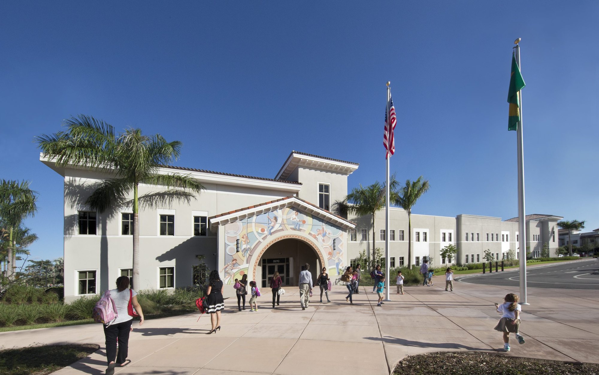 Downtown Doral Charter School, A&P Air Conditioning HVAC and mechanical project in Doral