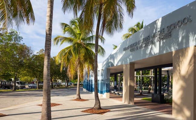Miami Beach Nautilus School, A&P Air Conditioning HVAC and mechanical project in Miami Beach