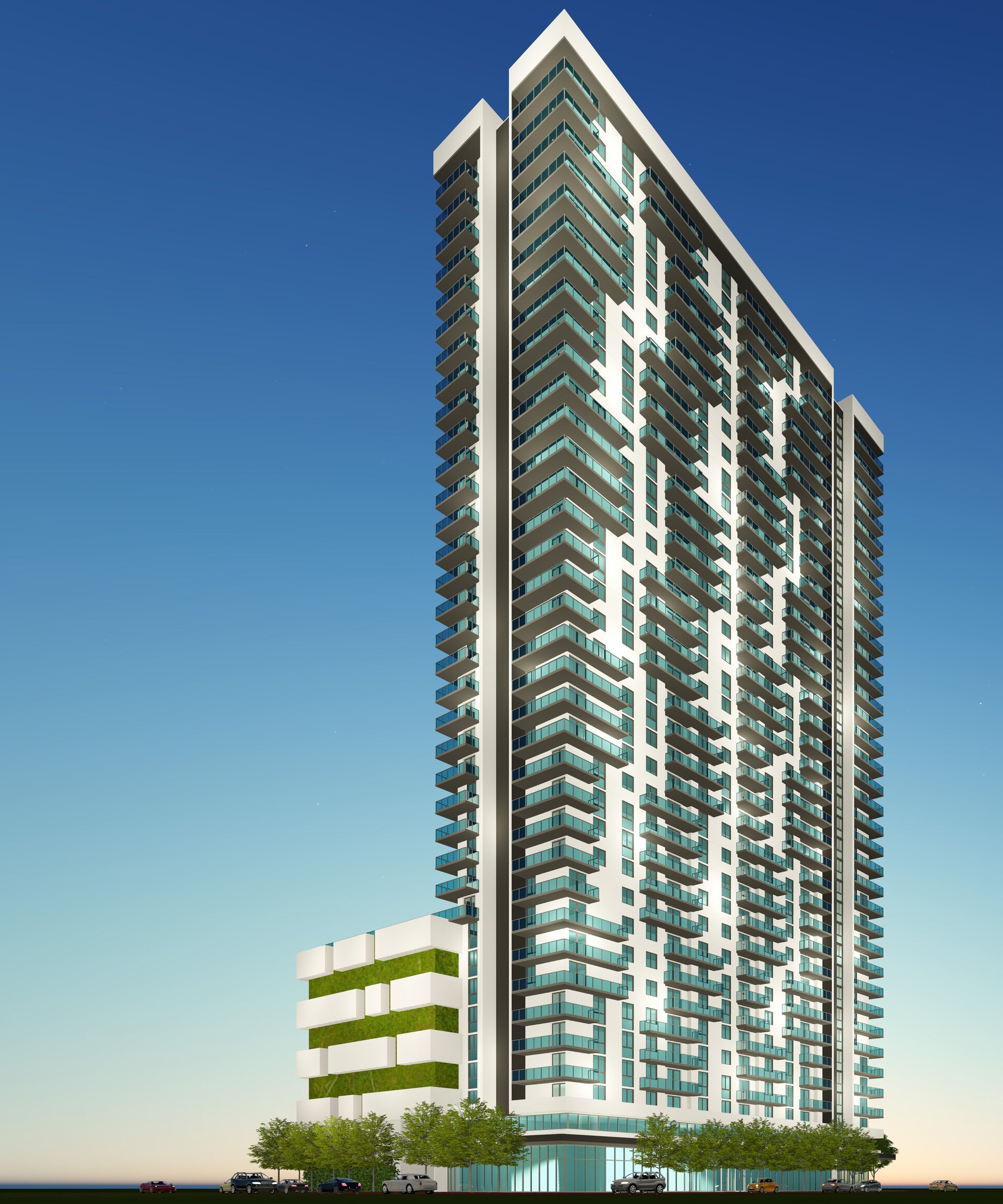 Miami Plaza, A&P Air Conditioning HVAC and mechanical project in Miami