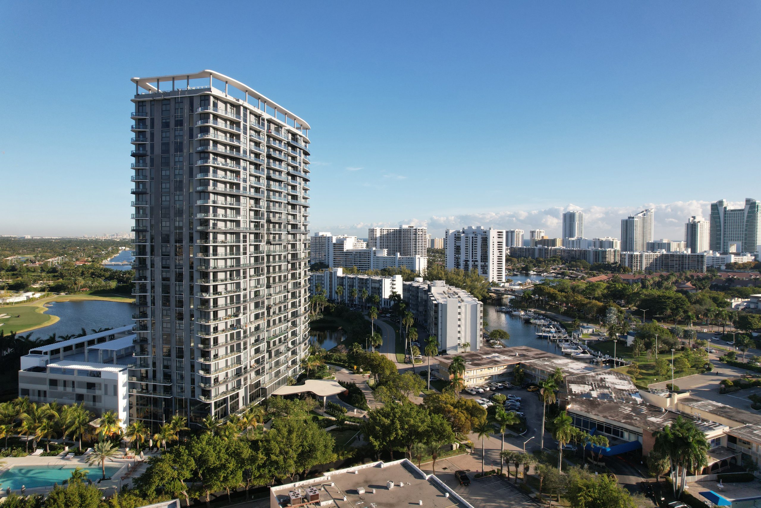 Mondrian Hallandale Beach Residences, A&P Air Conditioning HVAC and mechanical project in Hallandale Beach