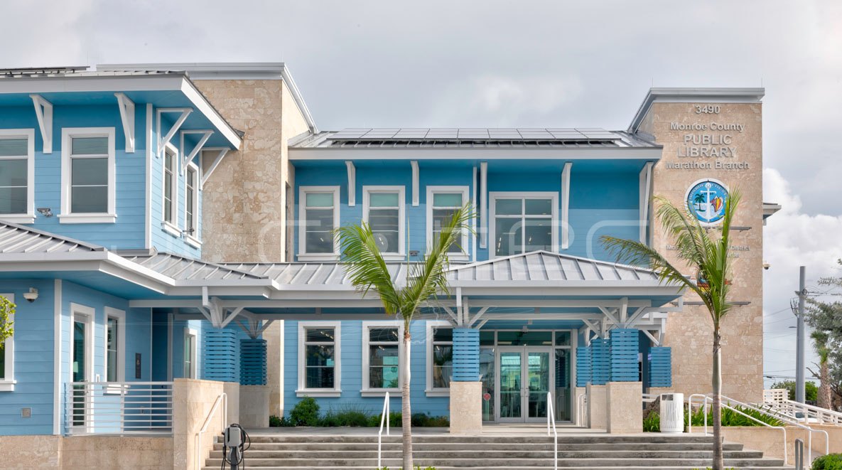 Monroe County Library, A&P Air Conditioning HVAC and mechanical project in Marathon