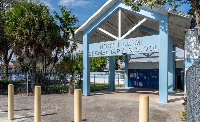 North Miami Elementary School, A&P Air Conditioning HVAC and mechanical project in North Miami