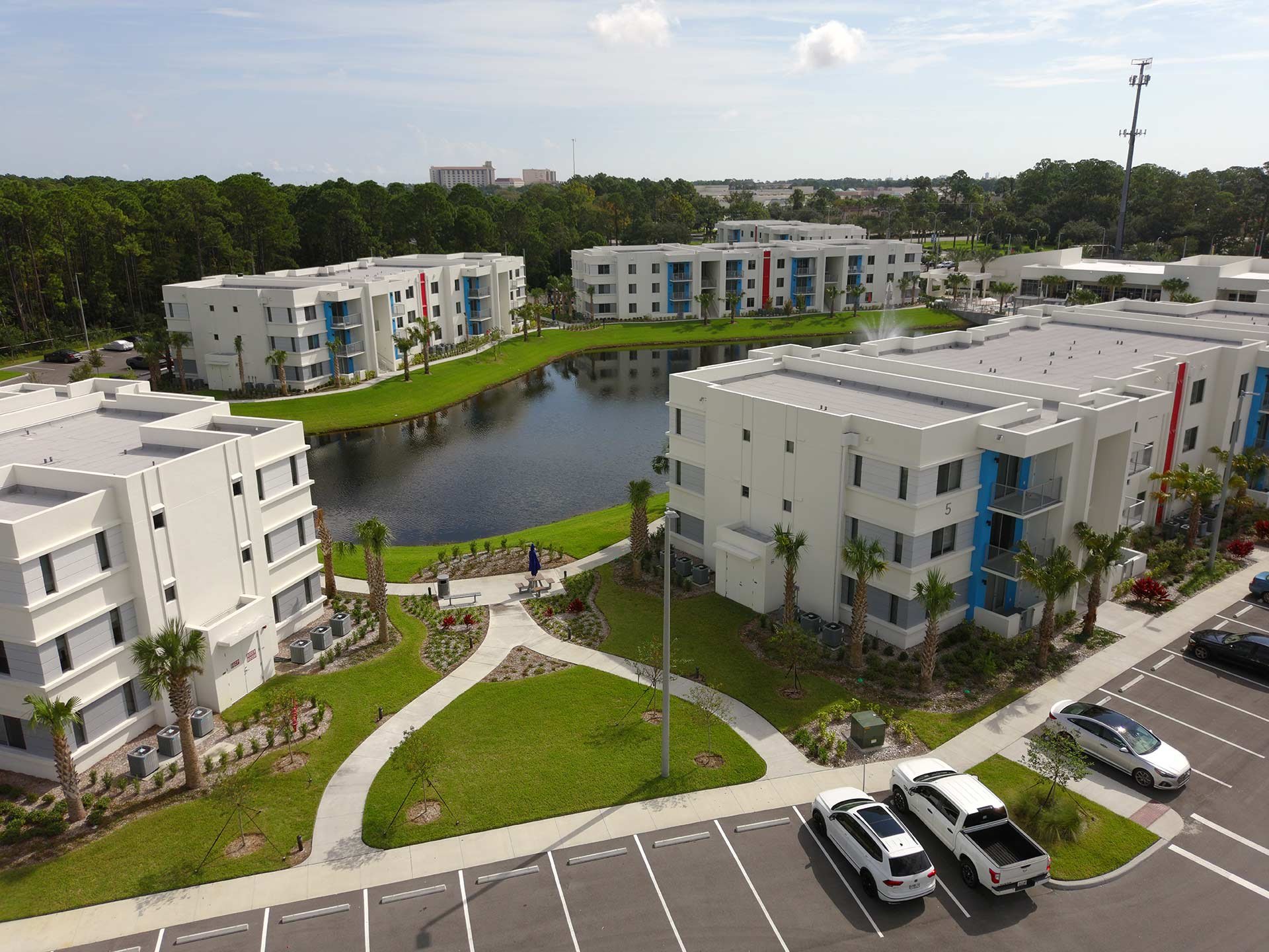 One Daytona Garden-Style Apartments, A&P Air Conditioning HVAC and mechanical project in Daytona Beach