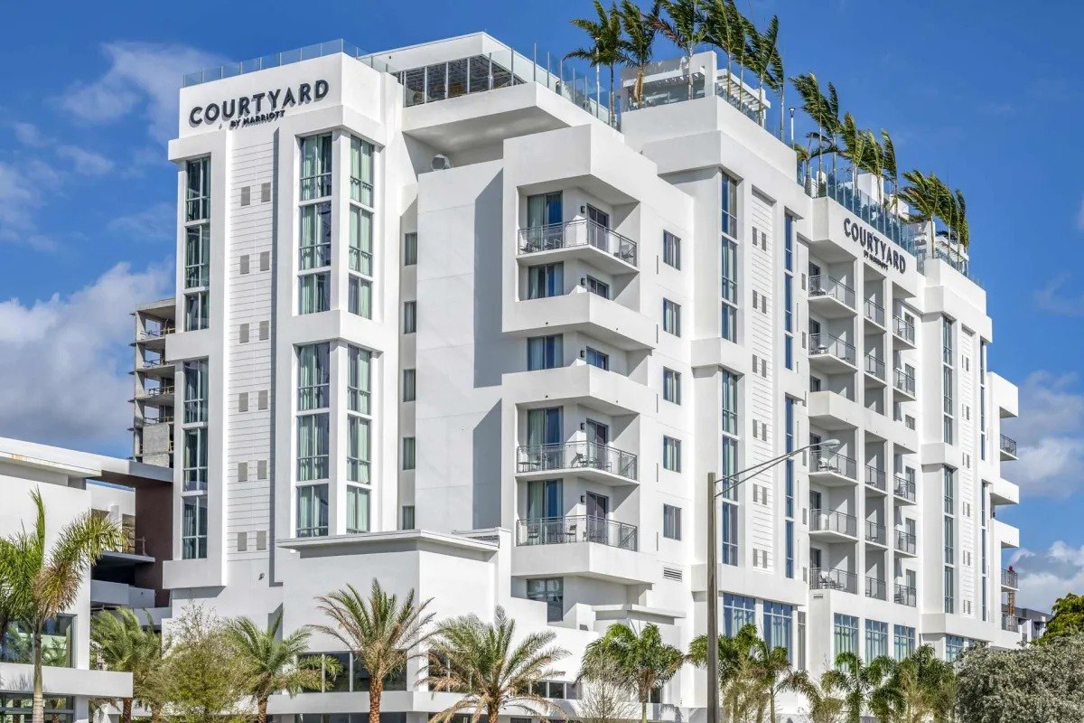 Quantum Courtyard Hotel, A&P Air Conditioning HVAC and mechanical project in Fort Lauderdale