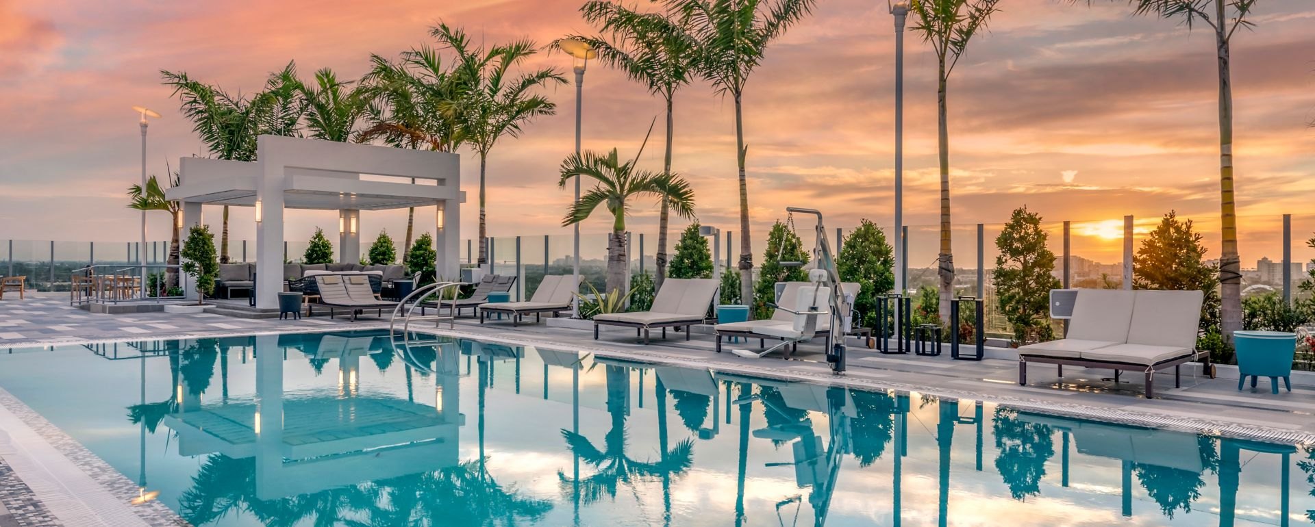 Quantum Courtyard Hotel, A&P Air Conditioning HVAC and mechanical project in Fort Lauderdale