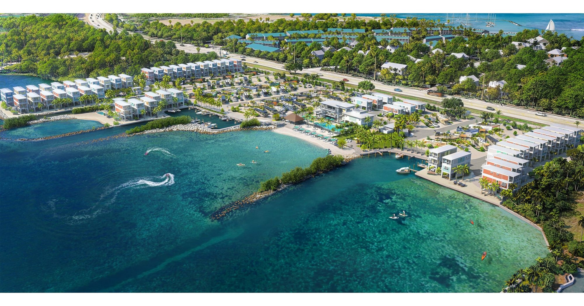 Sea Breeze Resort, A&P Air Conditioning HVAC and mechanical project in Islamorada