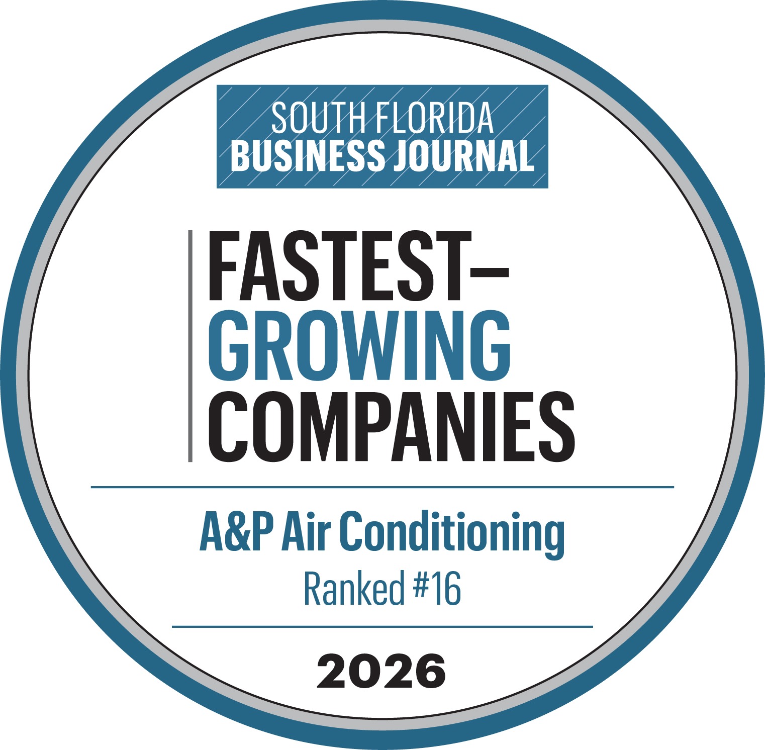 SFBJ 2026 Fastest-Growing Companies