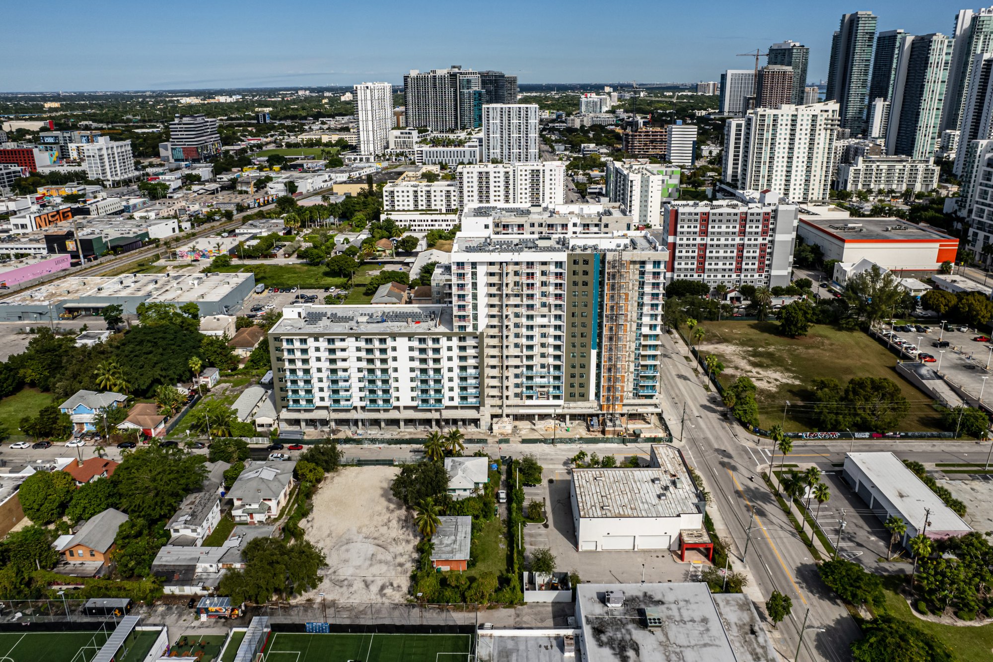 Urban 22, A&P Air Conditioning HVAC and mechanical project in Miami